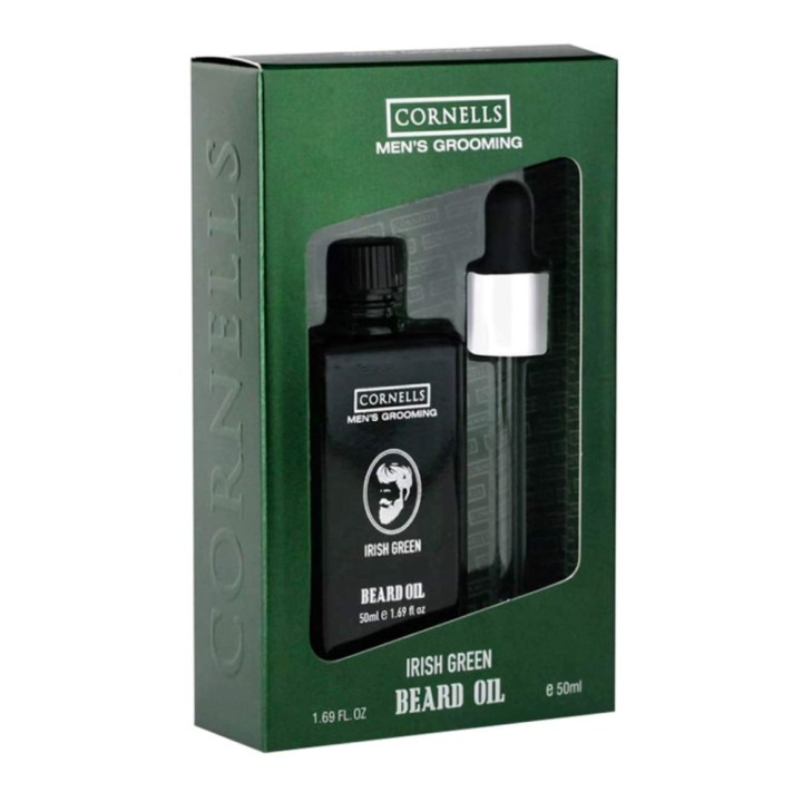 Cornells Men's Grooming Irish Green Beard Oil 50ml
