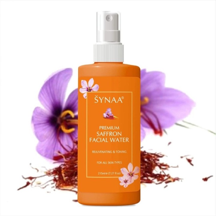 Synaa Premium Saffron Facial Water, Rejuvenating & Toning for All