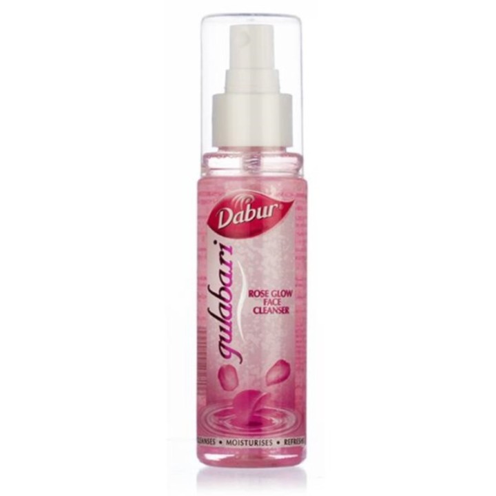 Dabur Gulabari Rose Glow Face Cleanser - 3 in 1 Cleanse, Moisturize
