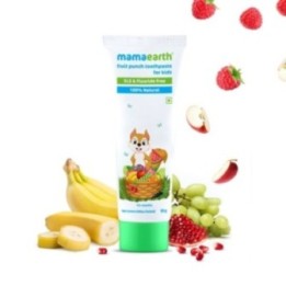 Mamaearth Fruit Punch Toothpaste for Kids, Pack of 2 ( Each)