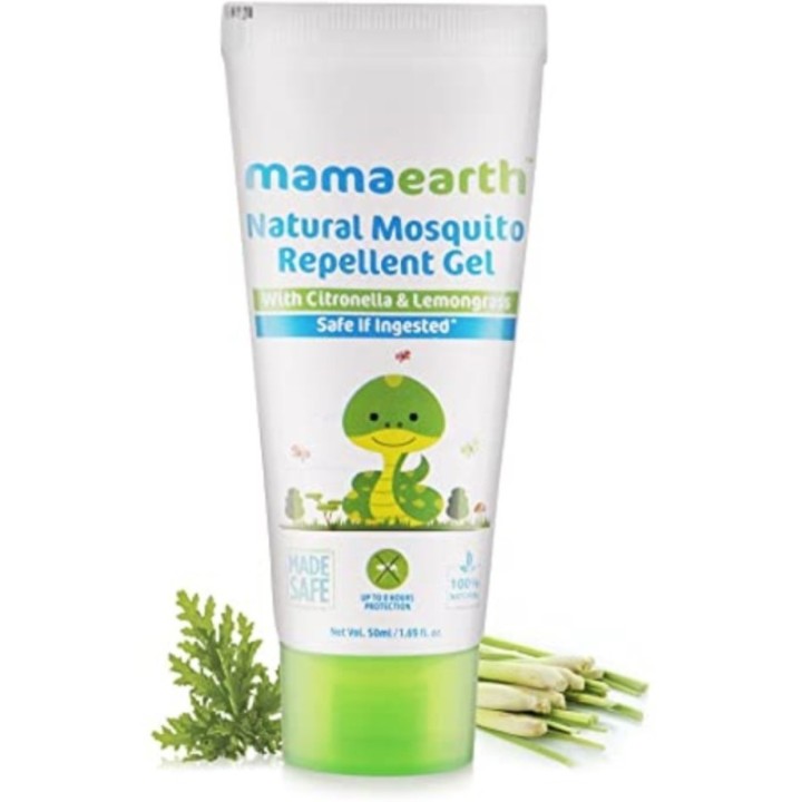Mamaearth Natural Mosquito Repellent Gel with Citronella & Lemongrass