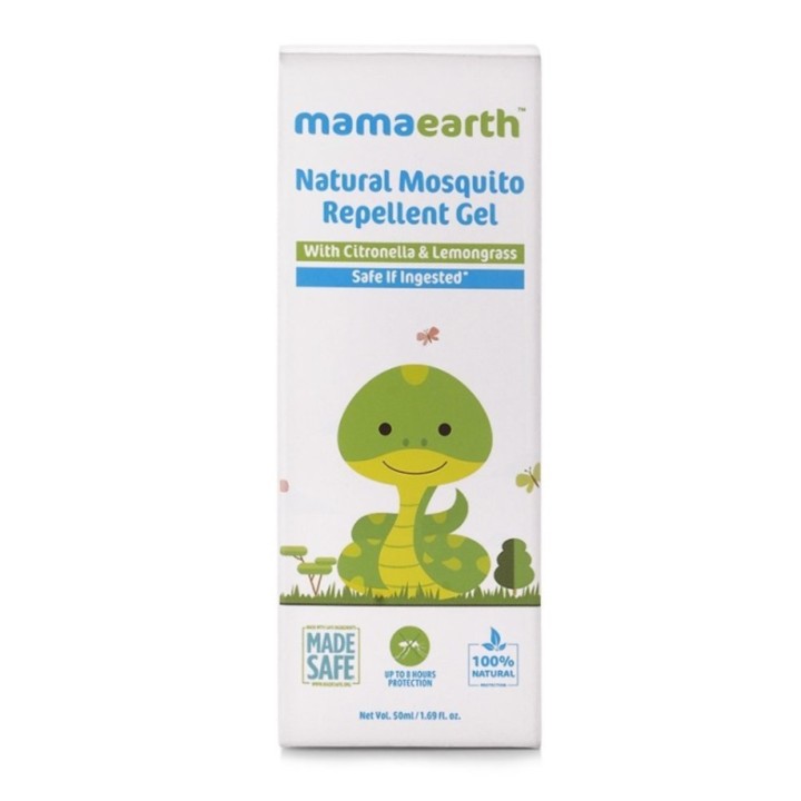 Mamaearth Natural Mosquito Repellent Gel with Citronella & Lemongrass