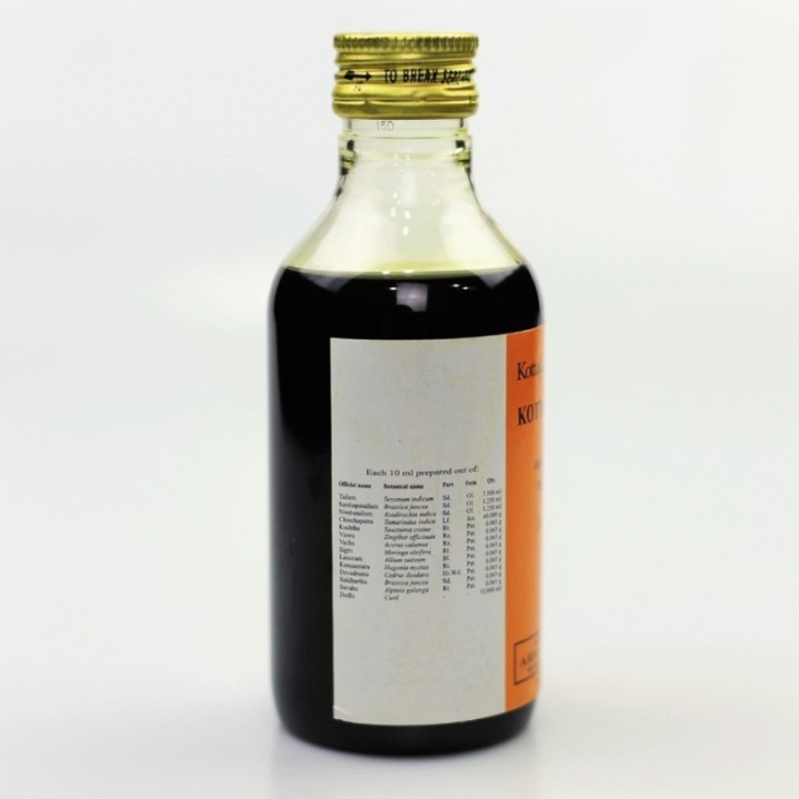 Kottakkal Ayurveda, Kottamchukkadi Tailam 200ml