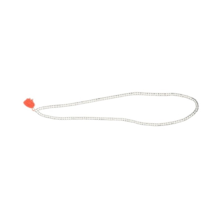 Satvik Crystal Mala (White), 108 Beads for Prayer, Rosary Japmala