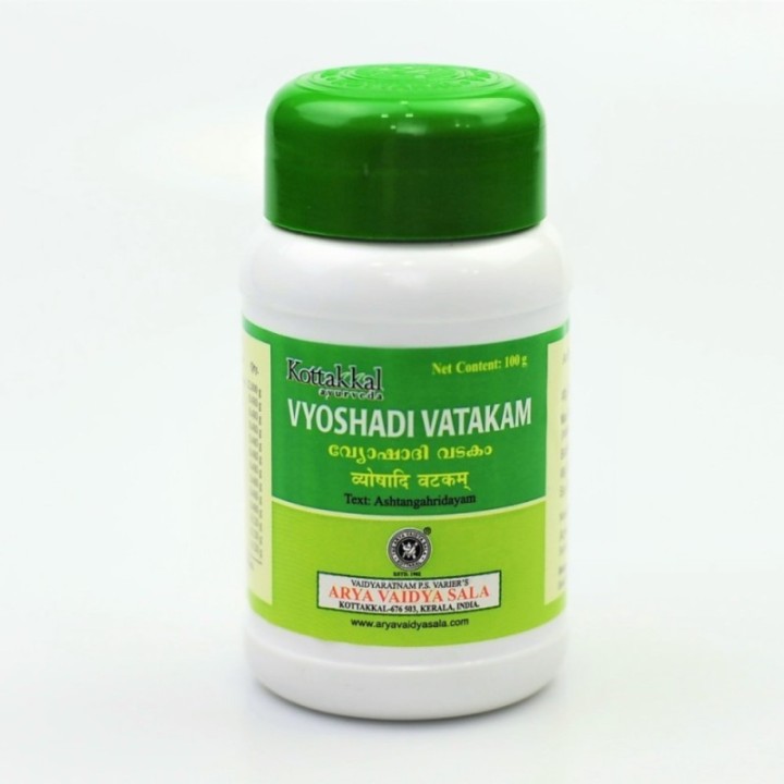 Kottakkal Ayurveda, Vyoshadi Vatakam 100g