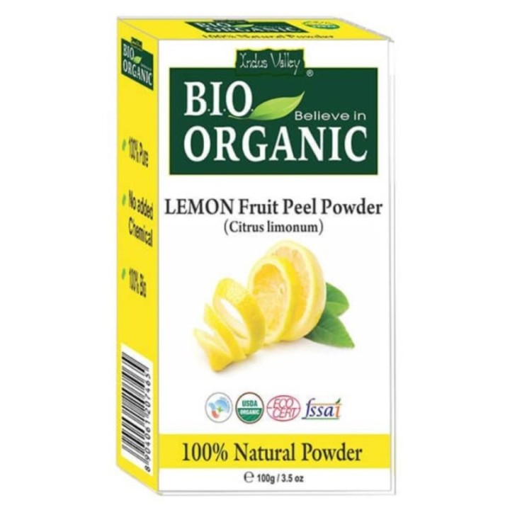 Indus Valley Bio Organic Combo Pack of Orange Fruit Peel Powder