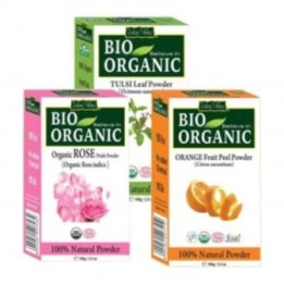 Indus Valley Bio Organic Combo Pack of Organic Rose Petals Powder
