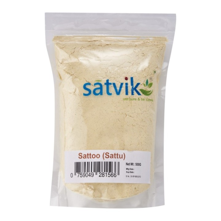 Satvik Roasted Chickpeas Sattu Protein Drink Mix (1kg)