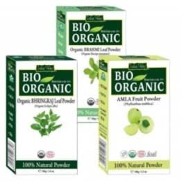 Indus Valley Bio Organic Combo Pack of Organic Brahmi Leaf Powder