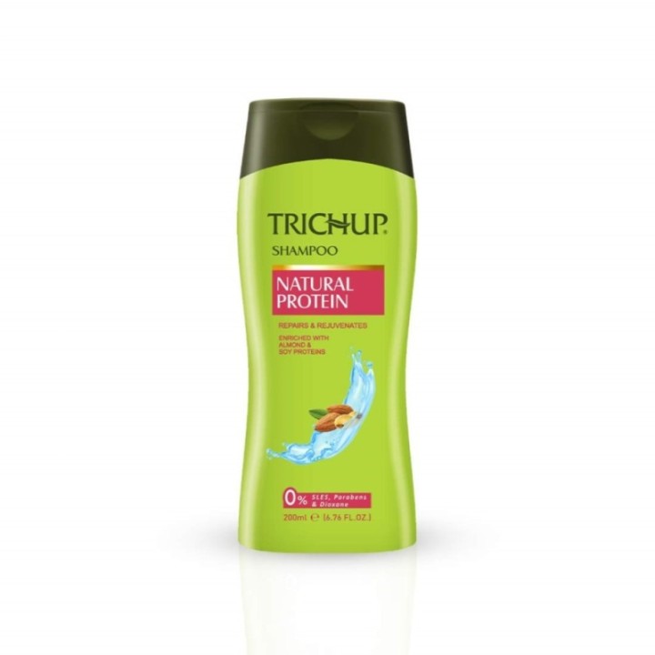 Trichup Natural Protein Shampoo, Repairs & Rejuvenates - Enriched