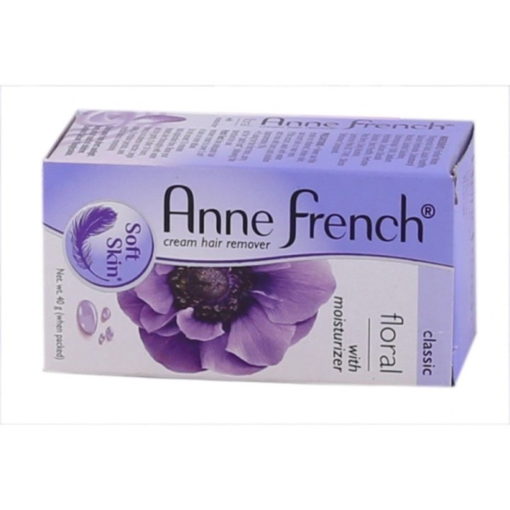 Anne French Cream Hair Remover Classic Floral with Moisturizer 40g