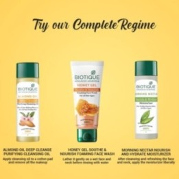 Biotique Bio Almond Oil Face & Eye Makeup Cleanser (120ml)