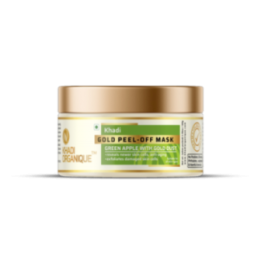 Khadi Organique Green Apple with Gold Dust Gold Peel Off Mask