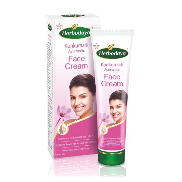 Herbodaya Kunkumadi Ayurvedic Face Cream - Improves Complexion