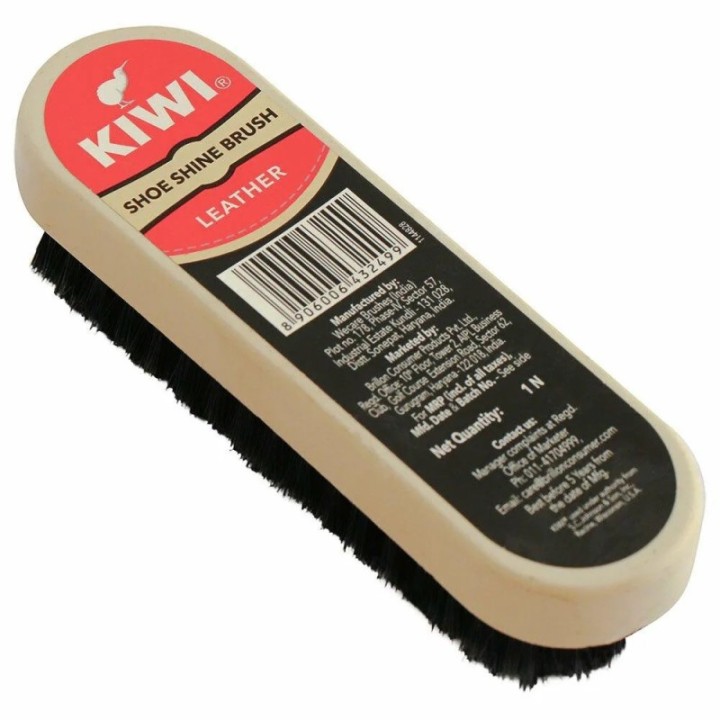 Kiwi Shoe Brush for Leather Shoes