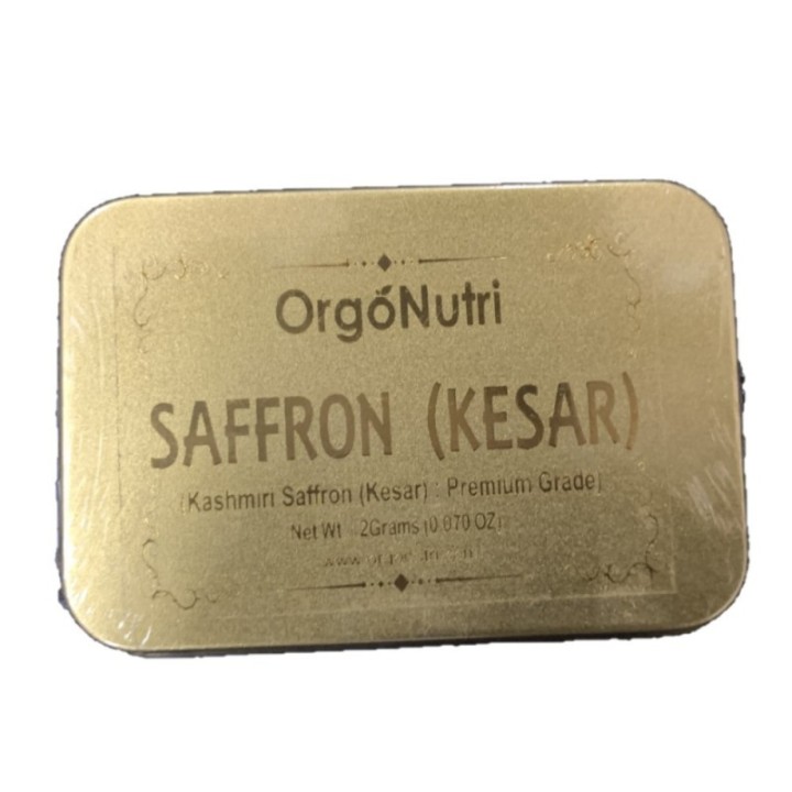 Orgonutri Premium Quality Kesar (Saffron) from Kashmir, India, 2Gms