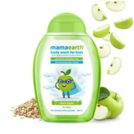 Mamaearth Agent Apple Body Wash for Kids with Apple Extract & Oat