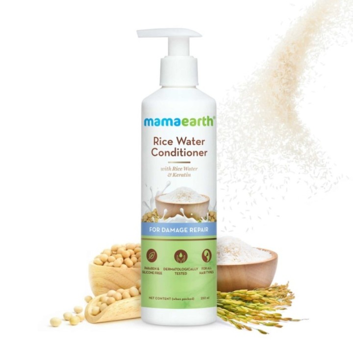 Mamaearth Rice Water Conditioner with Rice Water & Keratin