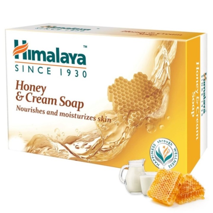 Himalaya Honey & Cream Soap, Each, Nourishes & Moisturizes Skin 125g