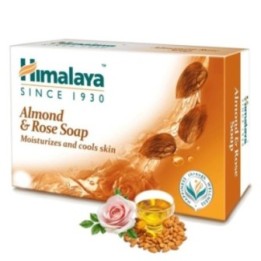 Himalaya Almond & Rose Soap, Each, Moisturizes & Cools Skin 125g