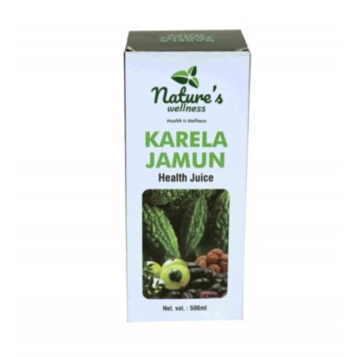 Natures Wellness Karela Jamun Health Juice 500ml
