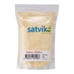 Satvik Sattoo (Sattu) Roasted Chickpeas Flour, Healthy and Protein
