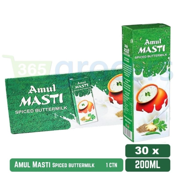 Amul Masti Buttermilk 200ml Pack Of 30