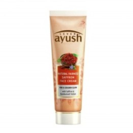 Lever Ayush Natural Fairness Saffron Face Cream, for a Golden Glow
