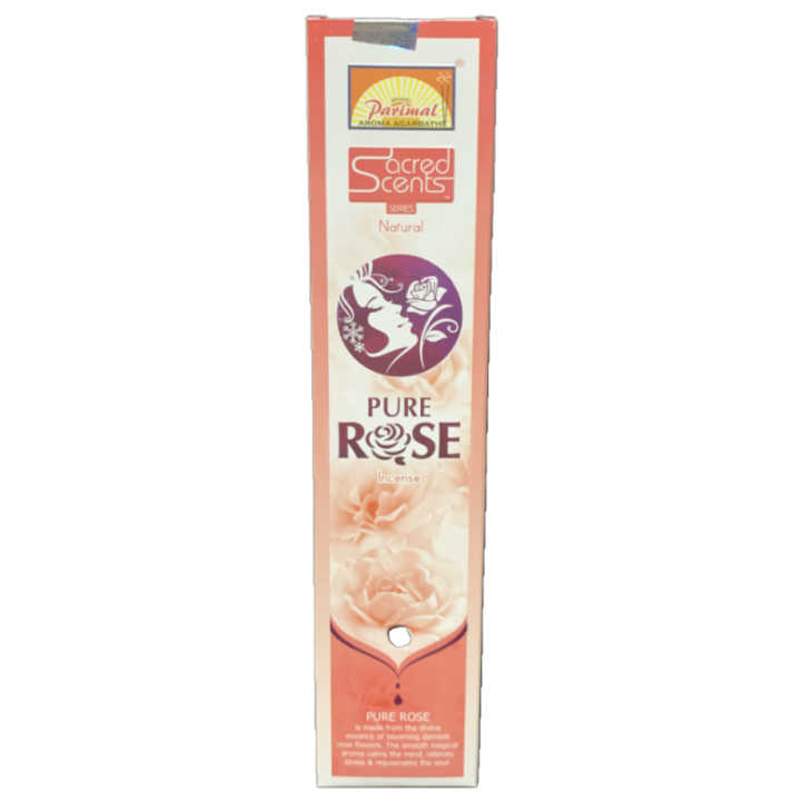 (Incense) Parimal Sacred Scents Pure Rose Incense Sticks, for Pooja