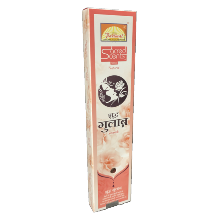 (Incense) Parimal Sacred Scents Pure Rose Incense Sticks, for Pooja