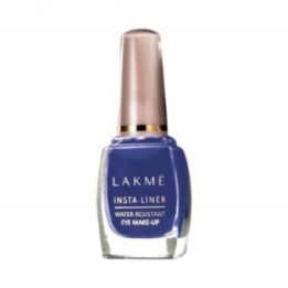 Lakme Insta-Liner Water Resistant Eyeliner (Blue), Bottle 9ml