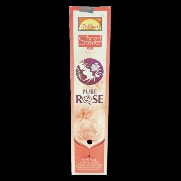 (Incense) Parimal Sacred Scents Pure Rose Incense Sticks, for Pooja