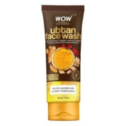Wow Skin Science Ubtan Face Wash - with Chickpea Flour, Turmeric