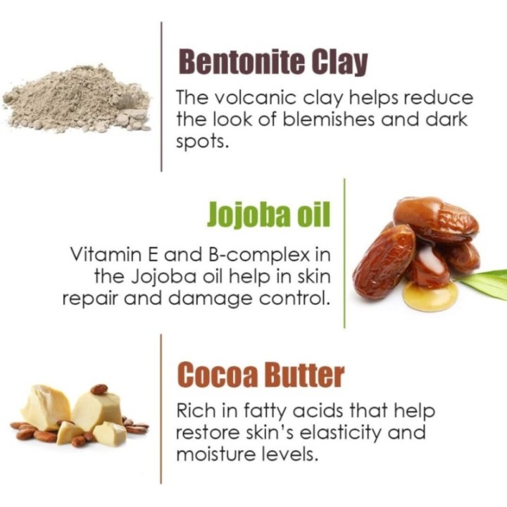 Wow Skin Science Chocolate Caffeine Face Mask - with Cocoa Butter