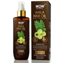 Wow Skin Science Amla Hair Oil - Infusion of Indian Gooseberry