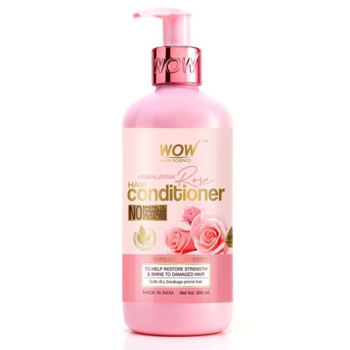 Wow Skin Science Himalayan Rose Hair Conditioner - Helps to Restore