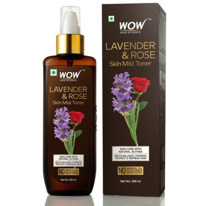 Wow Skin Science Lavender and Rose Skin Mist Toner - Skin Care