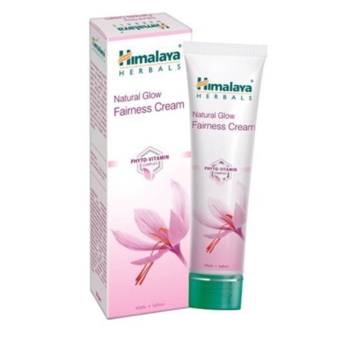Himalaya Natural Glow Fairness Cream, with Alfalfa and Saffron 50g