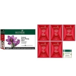Biotique Party Glow Facial Kit - Instant Party Ready Glow, with Swiss