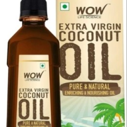 Wow Life Science Extra Virgin Coconut Oil - Pure and Natural