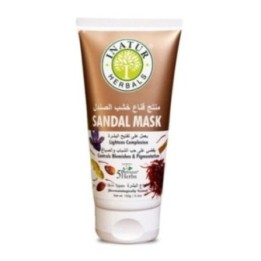 Inatur Herbals Sandal Mask - Lightens Complexion, Controls Blemishes