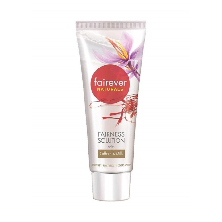 Fairever Naturals Fairness Solution with Saffron & Milk - Lightens