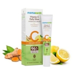 Mamaearth Vitamin C Daily Glow Under Eye Cream With Vitamin C & Turmeric (20g)