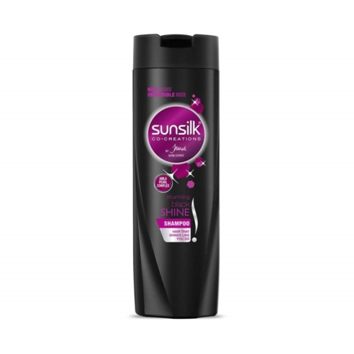 Sunsilk Co-Creations Stunning Black Shine Shampoo - with Amla Pearl