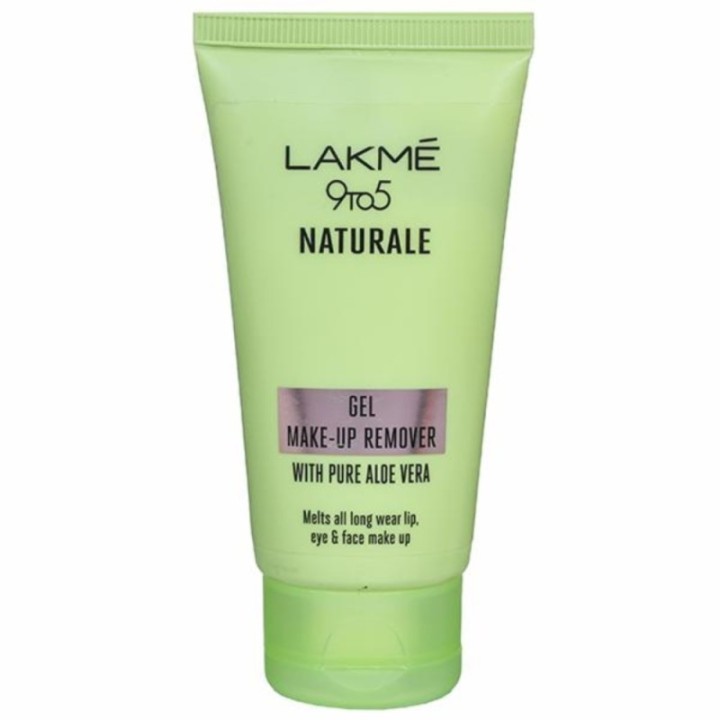 Lakme 9 to 5 Naturale Gel Make-Up Remover - with Pure Aloe Vera