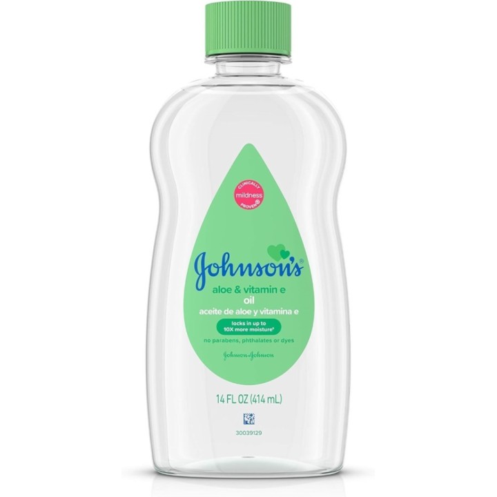 Johnsons Baby Oil - with Aloe Vera 500ml