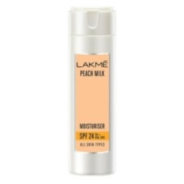 Lakme Peach Milk Moisturizer with SPF 24 PA++ Uva, Uvb, for All Skin