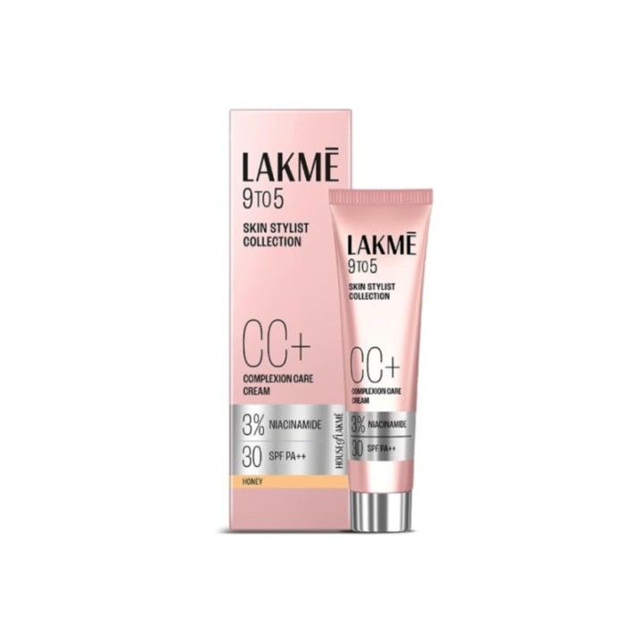 Lakme 9 to 5 Cc Complexion Care Cream SPF 30 PA++, (02 Honey) All