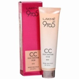 Lakme 9 to 5 Cc Color Transform Cream SPF 30 PA++, (Beige) Instant