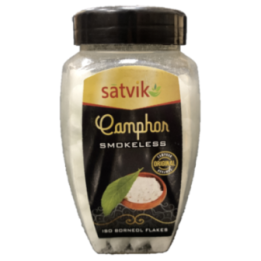 Satvik Smokeless Camphor Tablets, Karpoor, Karpoora, 200 Grams